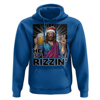 Jesus Christmas Hoodie Funny Drinking Beer Xmas Holiday - Wonder Print Shop