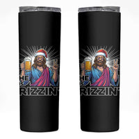 Jesus Christmas Skinny Tumbler Funny Drinking Beer Xmas Holiday - Wonder Print Shop