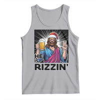 Jesus Christmas Tank Top Funny Drinking Beer Xmas Holiday - Wonder Print Shop