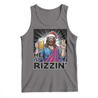 Jesus Christmas Tank Top Funny Drinking Beer Xmas Holiday - Wonder Print Shop