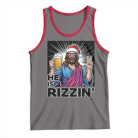 Jesus Christmas Tank Top Funny Drinking Beer Xmas Holiday - Wonder Print Shop