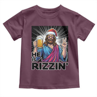 Jesus Christmas Toddler T Shirt Funny Drinking Beer Xmas Holiday - Wonder Print Shop