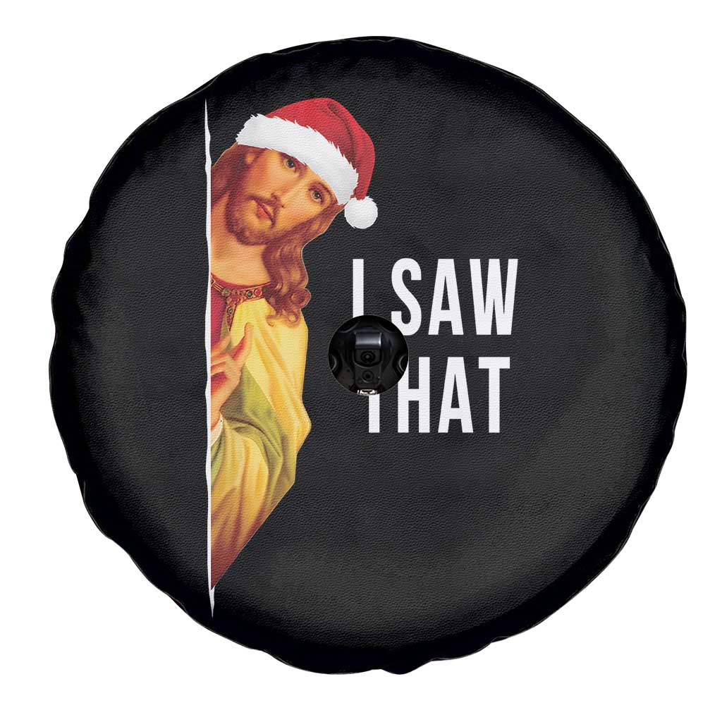 Jesus Christmas Meme Spare Tire Cover I Saw That - Wonder Print Shop