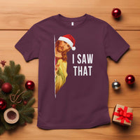 Jesus Christmas Meme T Shirt I Saw That - Wonder Print Shop