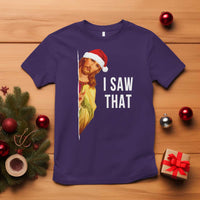Jesus Christmas Meme T Shirt I Saw That - Wonder Print Shop