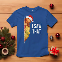 Jesus Christmas Meme T Shirt I Saw That - Wonder Print Shop