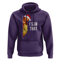 Jesus Christmas Meme Hoodie I Saw That - Wonder Print Shop