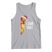 Jesus Christmas Meme Tank Top I Saw That - Wonder Print Shop