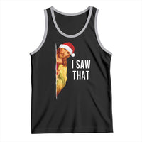 Jesus Christmas Meme Tank Top I Saw That - Wonder Print Shop