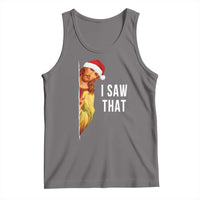 Jesus Christmas Meme Tank Top I Saw That - Wonder Print Shop