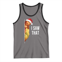 Jesus Christmas Meme Tank Top I Saw That - Wonder Print Shop