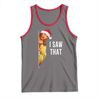 Jesus Christmas Meme Tank Top I Saw That - Wonder Print Shop