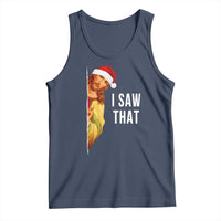 Jesus Christmas Meme Tank Top I Saw That - Wonder Print Shop
