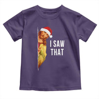 Jesus Christmas Meme Toddler T Shirt I Saw That - Wonder Print Shop