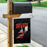 Santa Basketball Christmas Garden Flag He Is Rizzin - Wonder Print Shop