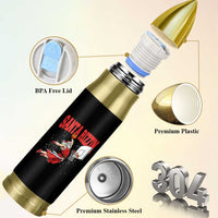 Santa Basketball Christmas Bullet Tumbler He Is Rizzin - Wonder Print Shop