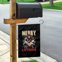 Jesus Gym Christmas Garden Flag Merry Liftmas Xmas - Wonder Print Shop