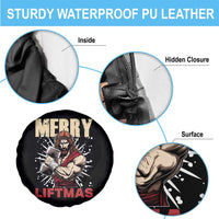 Jesus Gym Christmas Spare Tire Cover Merry Liftmas Xmas - Wonder Print Shop