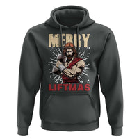 Jesus Gym Christmas Hoodie Merry Liftmas Xmas - Wonder Print Shop
