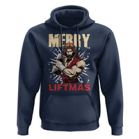 Jesus Gym Christmas Hoodie Merry Liftmas Xmas - Wonder Print Shop