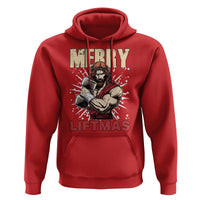 Jesus Gym Christmas Hoodie Merry Liftmas Xmas - Wonder Print Shop