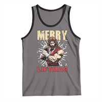 Jesus Gym Christmas Tank Top Merry Liftmas Xmas - Wonder Print Shop
