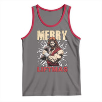Jesus Gym Christmas Tank Top Merry Liftmas Xmas - Wonder Print Shop