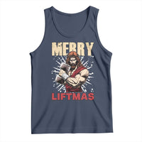 Jesus Gym Christmas Tank Top Merry Liftmas Xmas - Wonder Print Shop