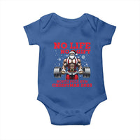 Santa Gym Christmas Baby Onesie Lifting Swole Santa Ugly Xmas - Wonder Print Shop