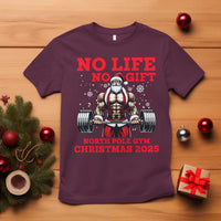 Santa Gym Christmas T Shirt Lifting Swole Santa Ugly Xmas - Wonder Print Shop