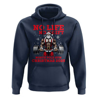 Santa Gym Christmas Hoodie Lifting Swole Santa Ugly Xmas - Wonder Print Shop