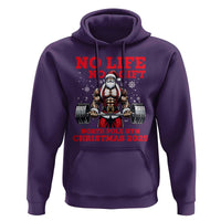 Santa Gym Christmas Hoodie Lifting Swole Santa Ugly Xmas - Wonder Print Shop