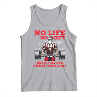 Santa Gym Christmas Tank Top Lifting Swole Santa Ugly Xmas - Wonder Print Shop
