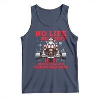 Santa Gym Christmas Tank Top Lifting Swole Santa Ugly Xmas - Wonder Print Shop