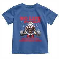 Santa Gym Christmas Toddler T Shirt Lifting Swole Santa Ugly Xmas - Wonder Print Shop