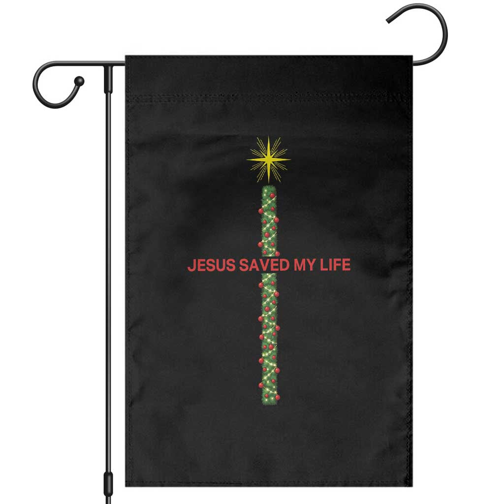 Jesus Christian Christmas Garden Flag Religious Cross Bible Verse Inspirational - Wonder Print Shop