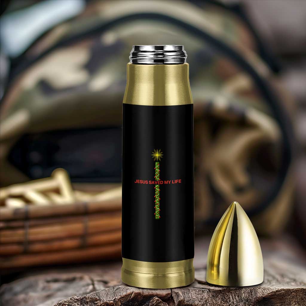 Jesus Christian Christmas Bullet Tumbler Religious Cross Bible Verse Inspirational - Wonder Print Shop