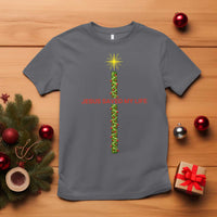 Jesus Christian Christmas T Shirt Religious Cross Bible Verse Inspirational - Wonder Print Shop