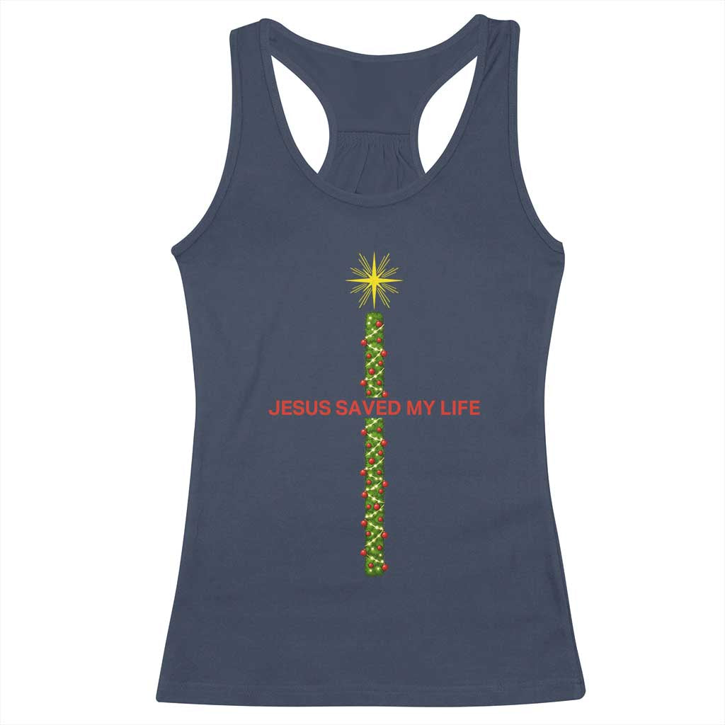 Jesus Christian Christmas Racerback Tank Top Religious Cross Bible Verse Inspirational - Wonder Print Shop