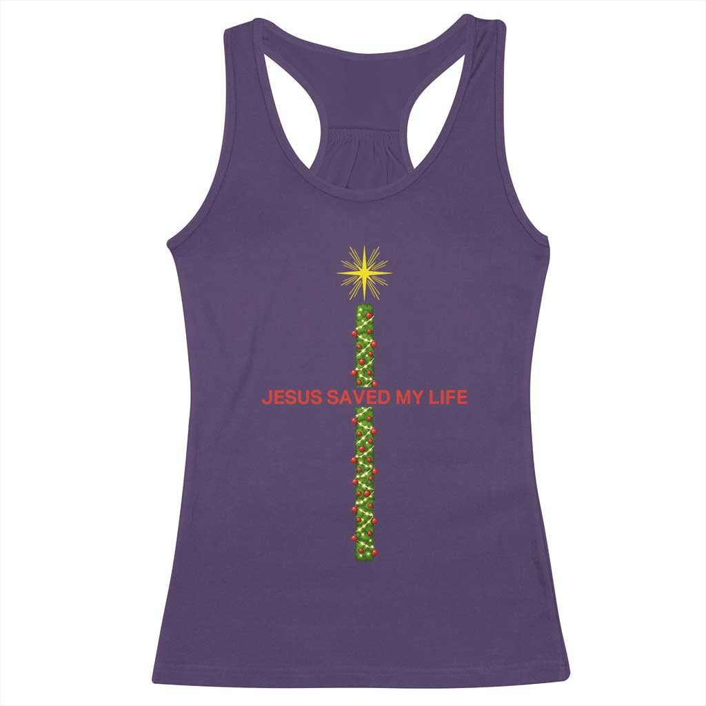 Jesus Christian Christmas Racerback Tank Top Religious Cross Bible Verse Inspirational - Wonder Print Shop