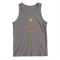 Jesus Christian Christmas Tank Top Religious Cross Bible Verse Inspirational - Wonder Print Shop
