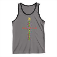 Jesus Christian Christmas Tank Top Religious Cross Bible Verse Inspirational - Wonder Print Shop