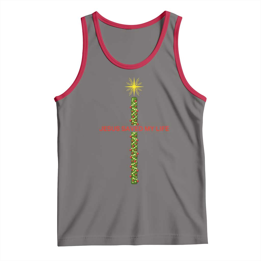 Jesus Christian Christmas Tank Top Religious Cross Bible Verse Inspirational - Wonder Print Shop