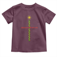 Jesus Christian Christmas Toddler T Shirt Religious Cross Bible Verse Inspirational - Wonder Print Shop