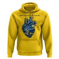 Jesus Christian Starry Night Hoodie The Way The Truth The Life - Wonder Print Shop