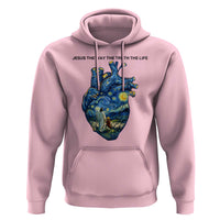Jesus Christian Starry Night Hoodie The Way The Truth The Life - Wonder Print Shop