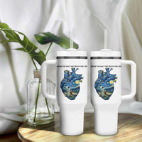 Jesus Christian Starry Night Tumbler With Handle The Way The Truth The Life - Wonder Print Shop