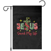 Jesus Christian Christmas Garden Flag Religious Cross Bible Verse - Wonder Print Shop