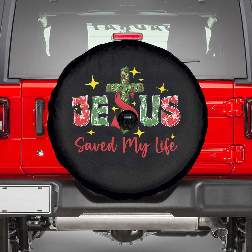Jesus Christian Christmas Spare Tire Cover Religious Cross Bible Verse - Wonder Print Shop