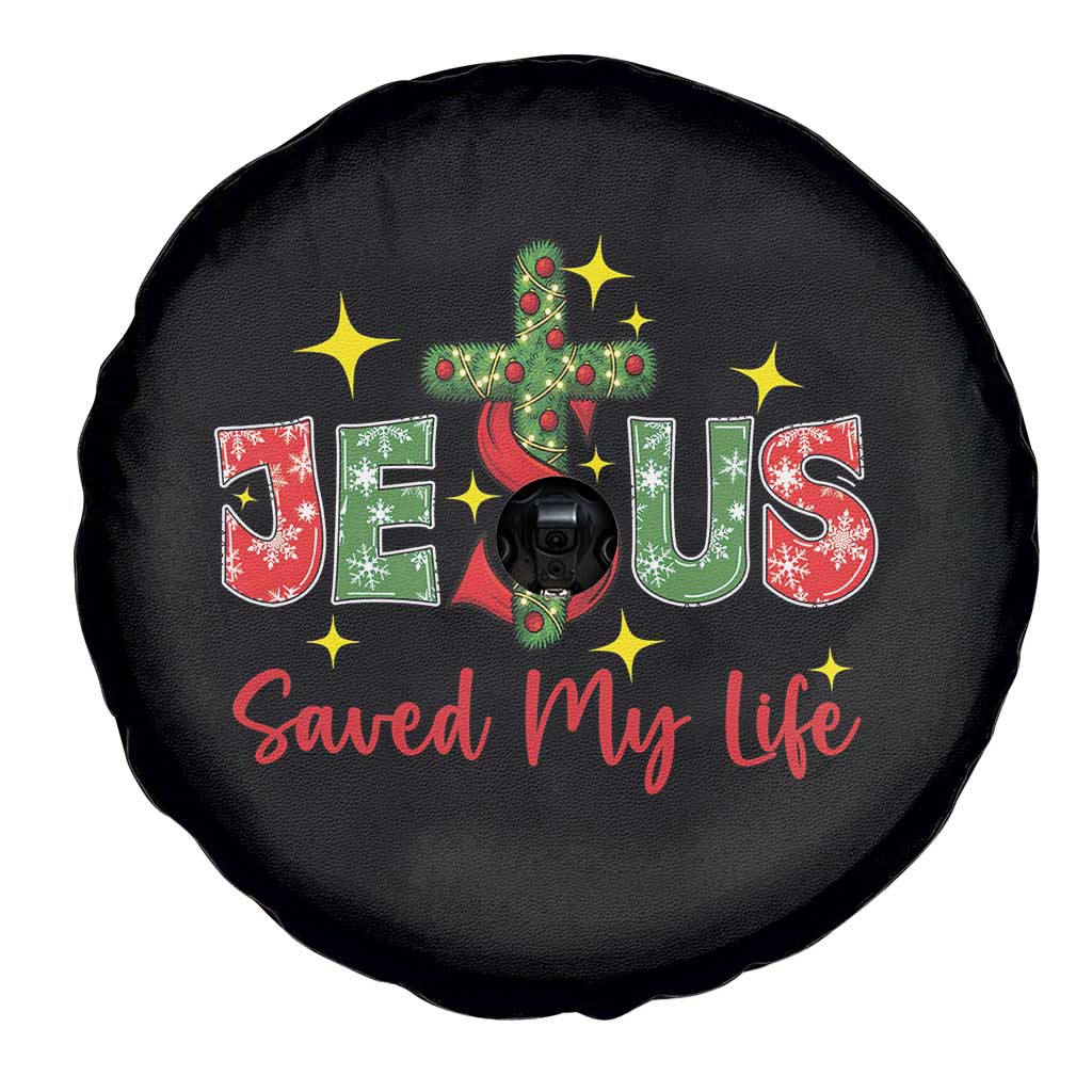 Jesus Christian Christmas Spare Tire Cover Religious Cross Bible Verse - Wonder Print Shop